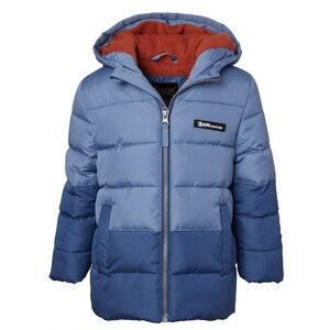 lxtreme  Boys Puffer Winter Coat XL  with Hat Cap New Puffer Jacket  Light Blue